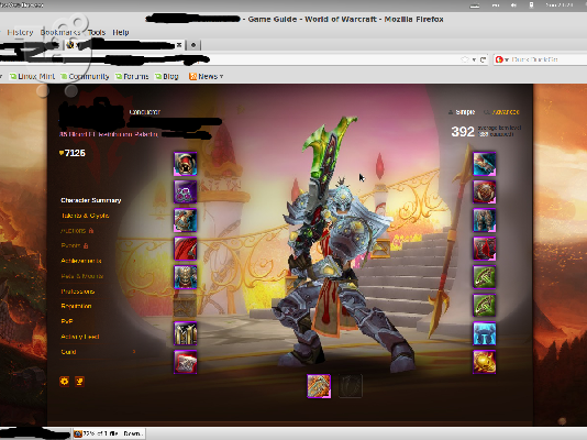 PoulaTo: WoW account 4x85